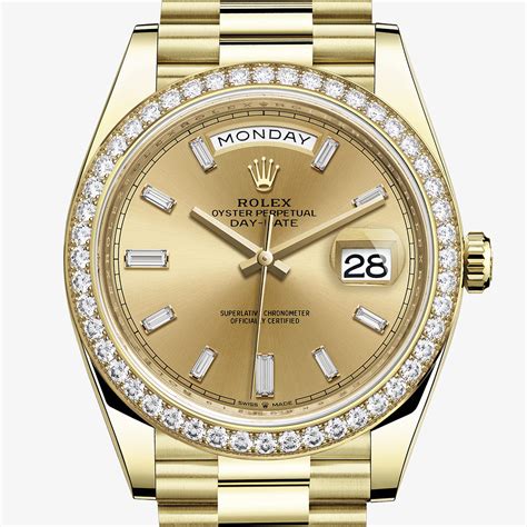 rolex yellow gold 40mm